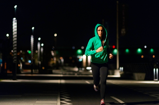 time in night jogger